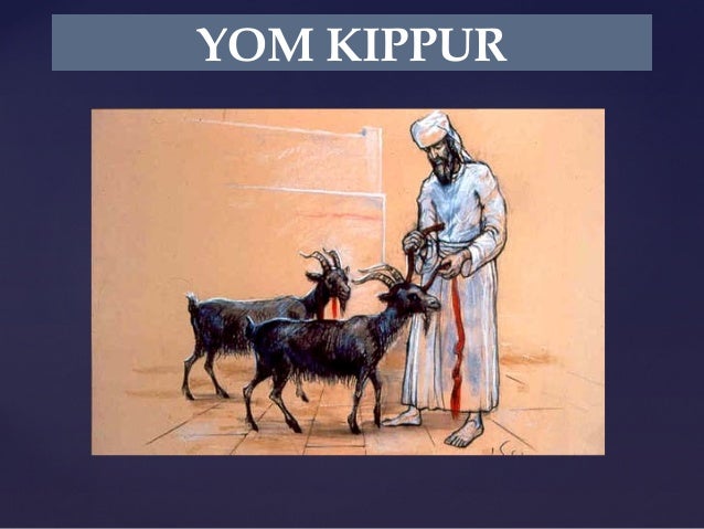 Resultado de imagen de macho cabrío Kippur