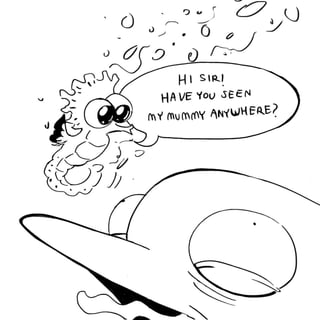 Kippy & the Whale (Inktober comic series)