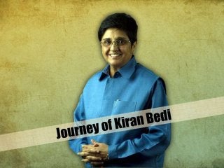 Tales of Great Careers - Kiran Bedi