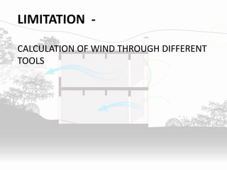 LIMITATION -
CALCULATION OF WIND THROUGH DIFFERENT
TOOLS
 