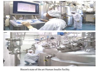 Biocon’s state of the art Human Insulin Facility
 