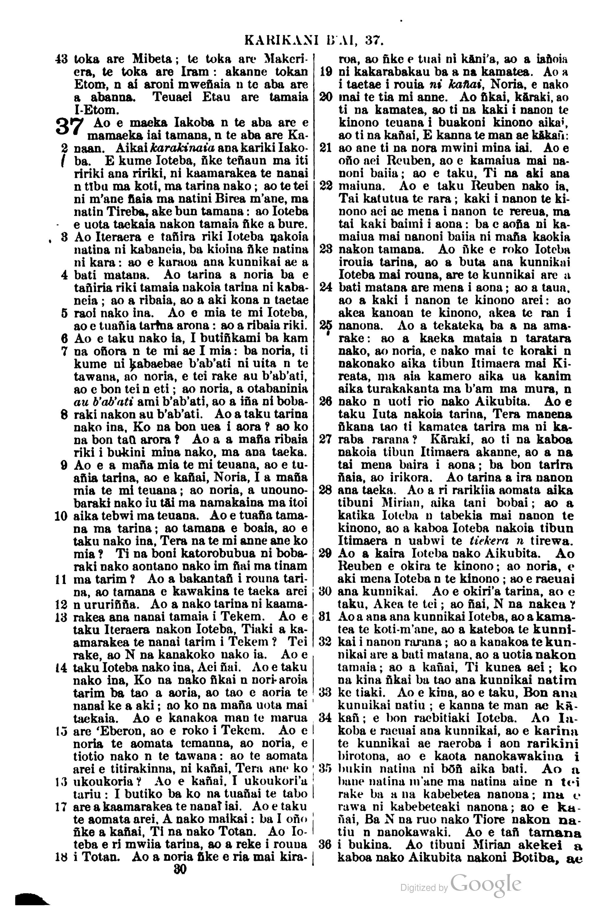 Kiribati bible | PDF