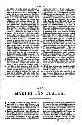 Kiribati bible new testament | PDF