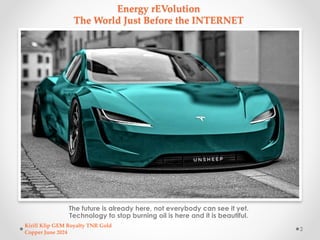 Energy rEVolution
The World Just Before the INTERNET
The future is already here, not everybody can see it yet.
Technology ...