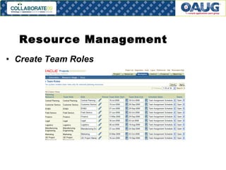 Resource Management Create Team Roles 