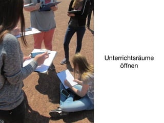 Unterrichtsräume
öffnen
 