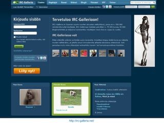 http://irc-galleria.net/   