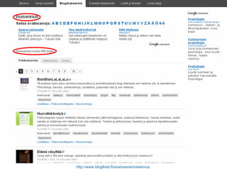 http://www.blogilista.fi/avainsana/masennus   