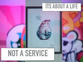 dnlkdnwql
ITS ABOUT A LIFE
NOT A SERVICE
 