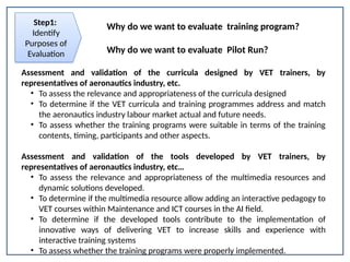 Comprehensive Guide to Pilot Run Training Program Evaluation Using ...