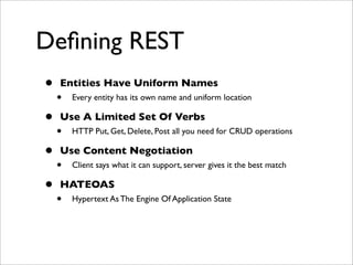 RESTful Approaches to Financial Systems Integration