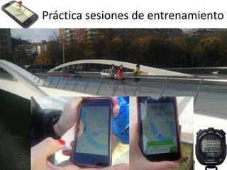 Práctica sesiones de entrenamiento
 
