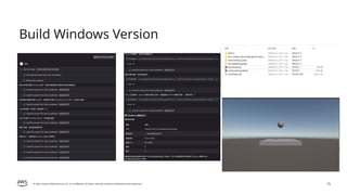 © 2026, Amazon Web Services, Inc. or its affiliates. All rights reserved. Amazon Confidential and Trademark. 15
Build Windows Version
 