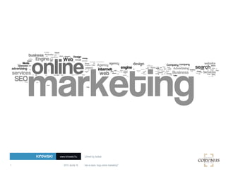 2010. április 16. Van-e olyan, hogy online marketing? 