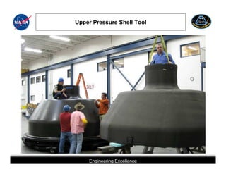 Upper Pressure Shell Tool




                   Engineering Excellence
This briefing is for status only and may not represent complete engineering information
 