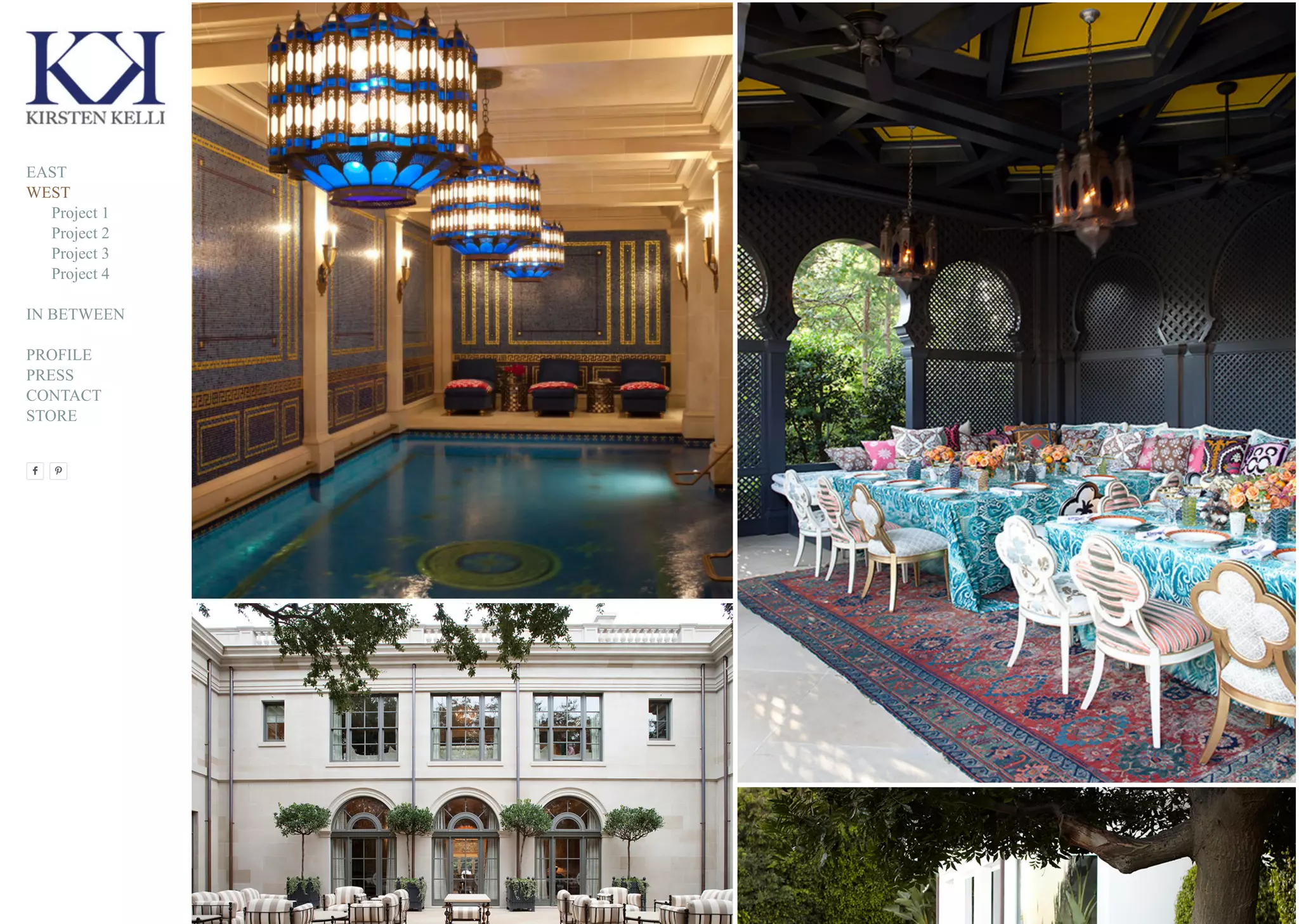 EAST
WEST
Project 1
Project 2
Project 3
Project 4
IN BETWEEN
PROFILE
PRESS
CONTACT
STORE
 