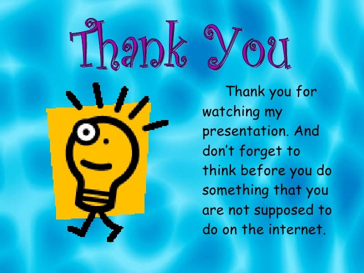 Clătită Blog Thank You For Watching My Presentation Minions