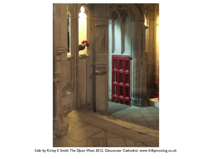 Kirsty E Smith In The Open West 2012 Gloucester Cathedral