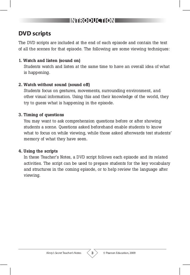 Kirsty's secret teacher's_notes