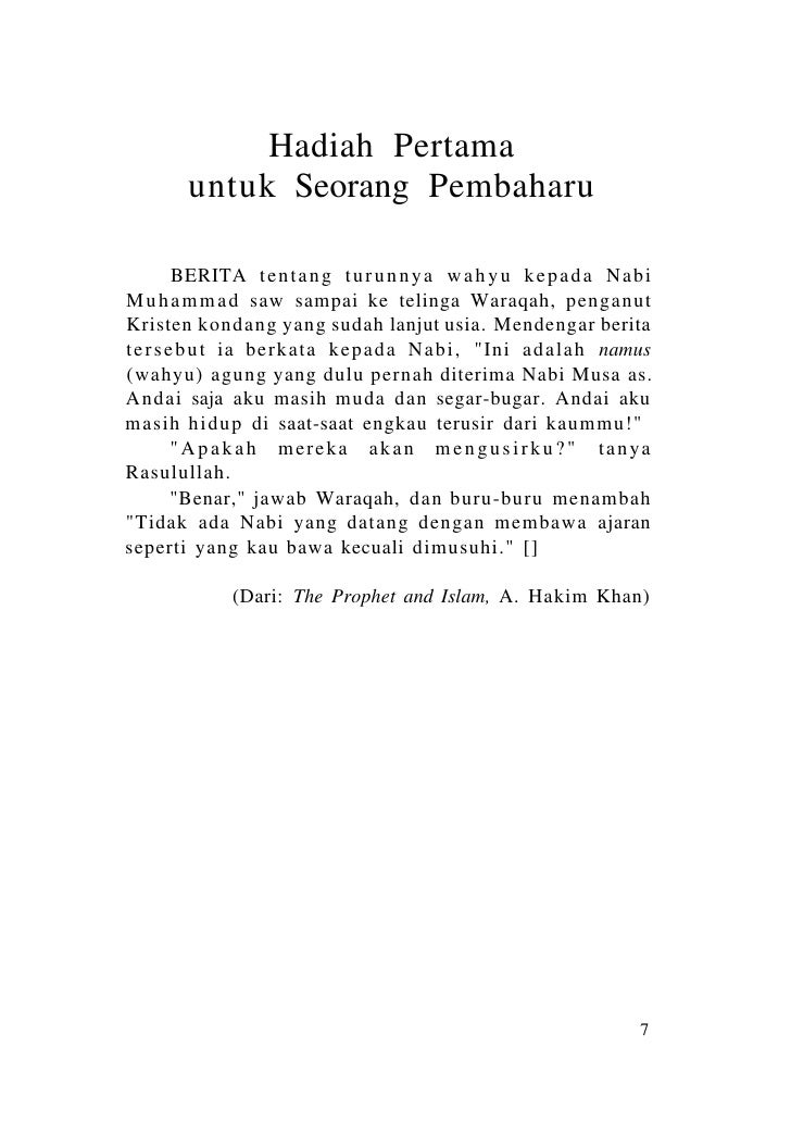 Kisah Kisah Teladan Rosulloh, Sahabat