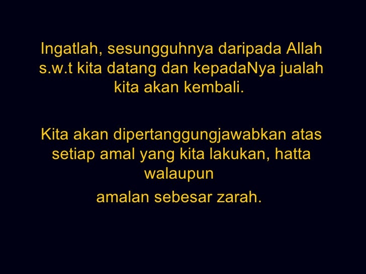 Image result for ingatlah dari allah kita datang