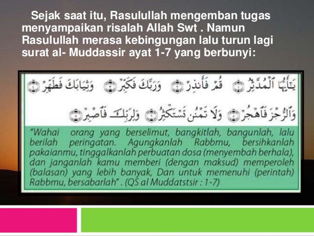Kisah Nabi Muhammad Saw Kisah Nabi Muhammad Saw