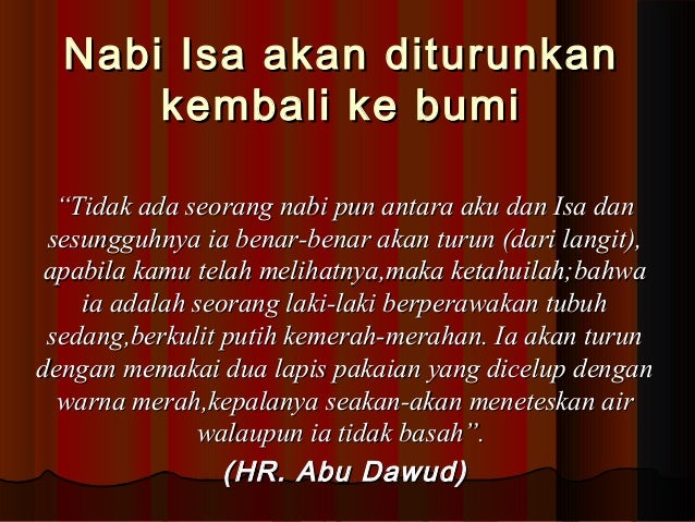 Kisah isa al masih as