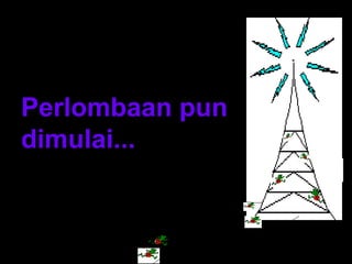 Perlombaan pun 
dimulai... 
 