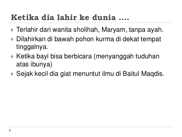 Kisah nabi ayyub musa dan isa a.s. p5 unit 3
