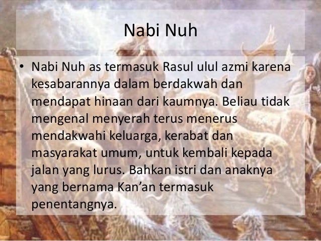 Kisah Teladan Nabi Ulul Azmi