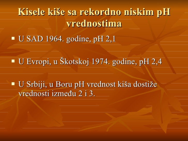 Kisele kiše