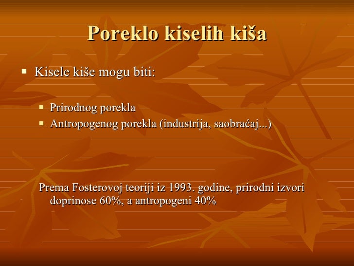 Kisele kiše