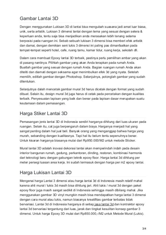 Cara Membuat Epoxy Lantai 3D dengan Seni Terbaik 0821 Cara Membuat Epoxy Lantai 3D dengan Seni Terbaik 0821