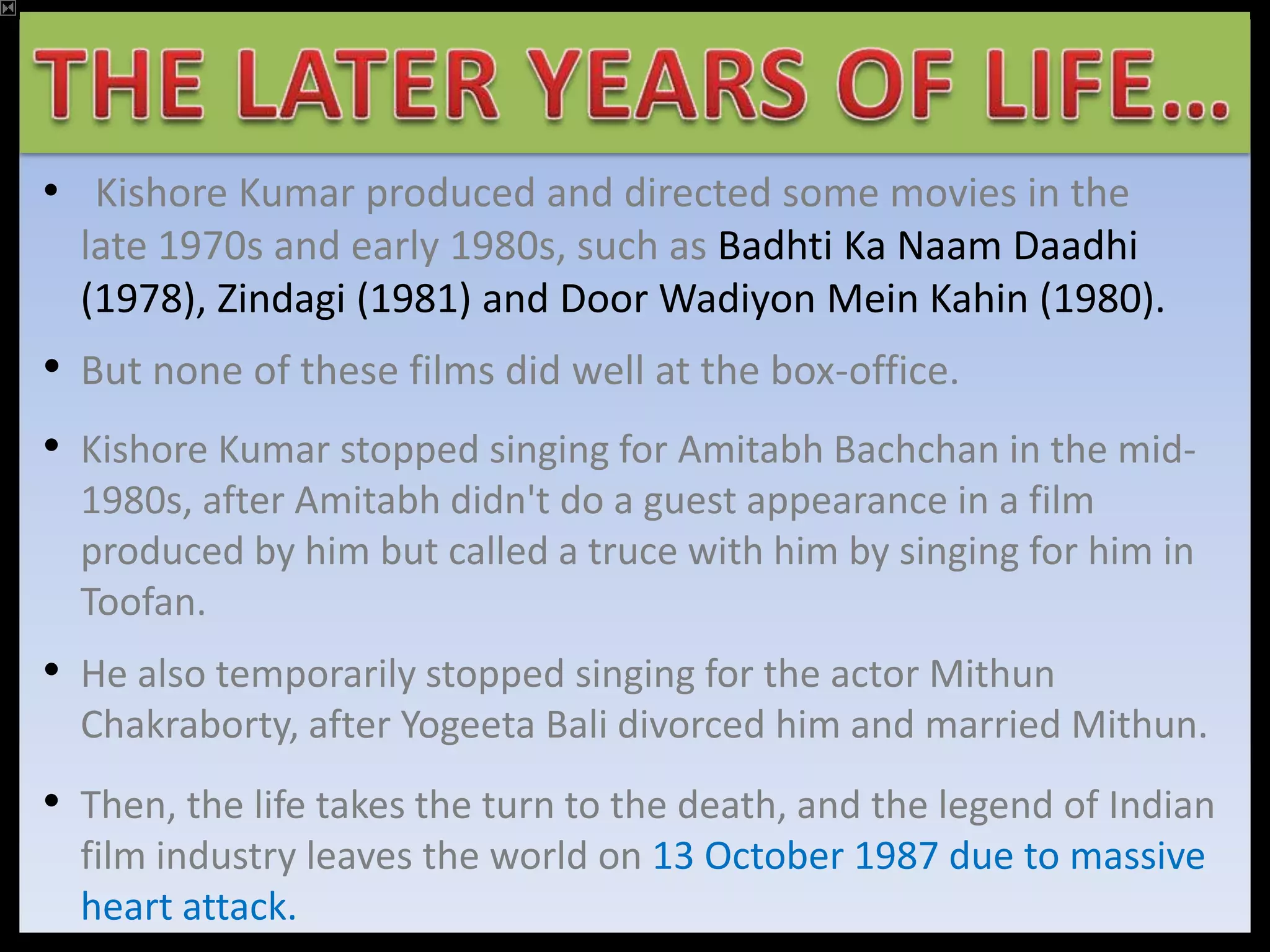 But none of these films did well at the box-office.