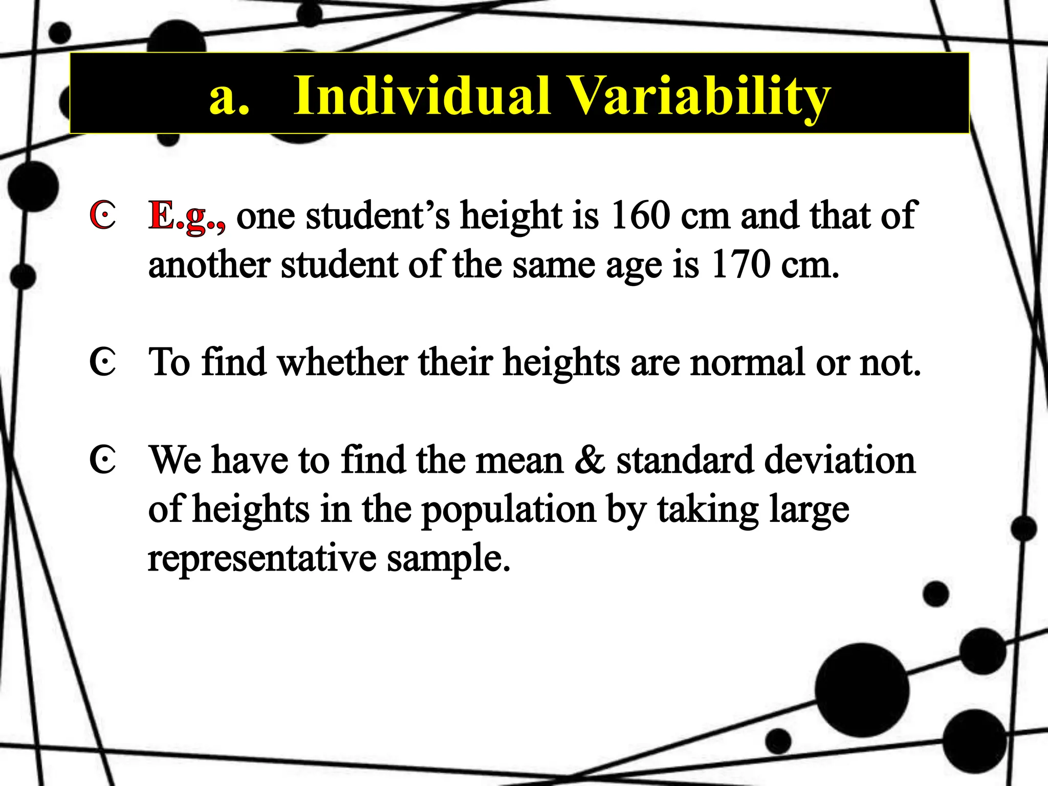 a. Individual Variability