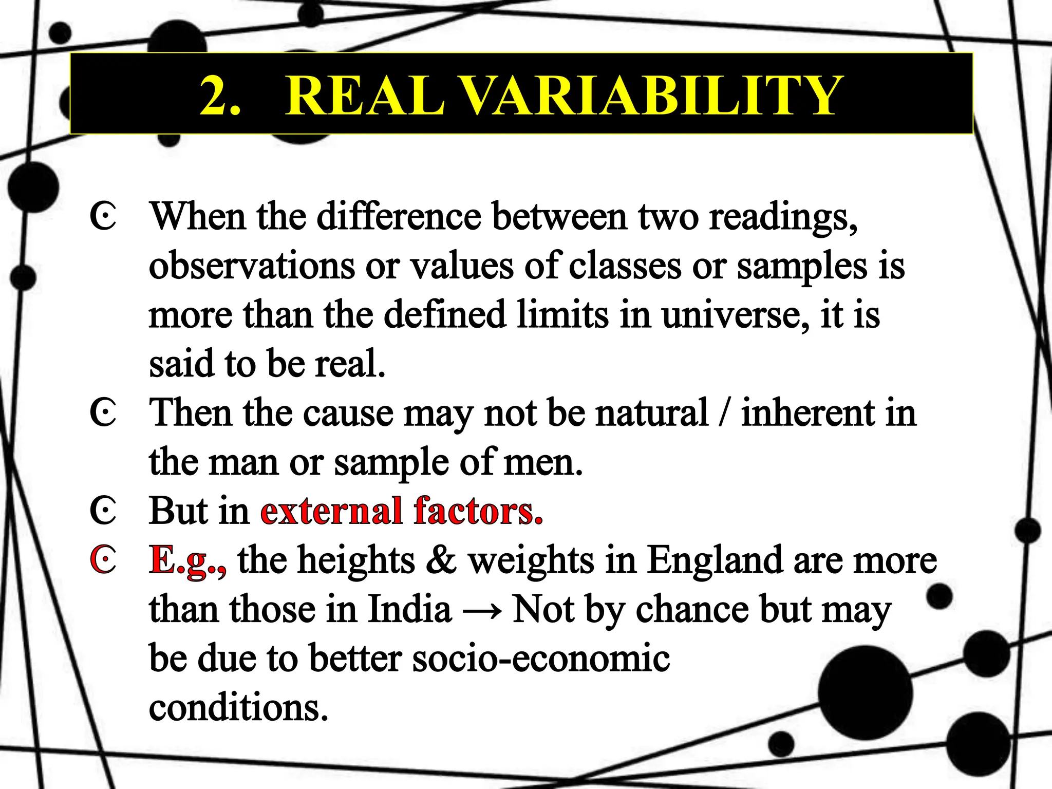 2. REAL VARIABILITY