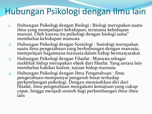 Materi Psikologi Semester 1 Pgsd