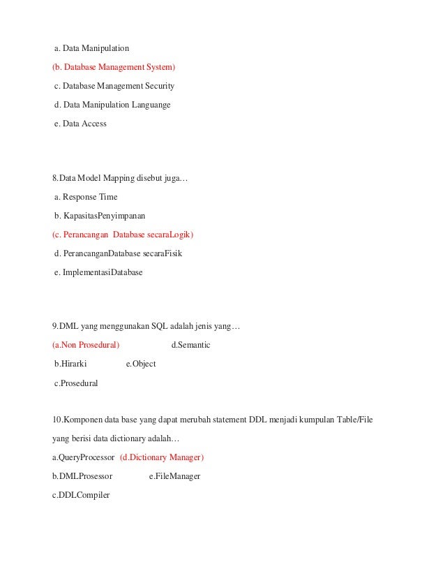 Kisi Kisi Soal Uas Semester 2