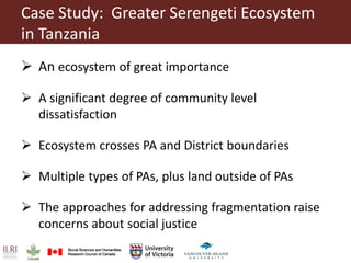 Defragmenting natural resource management at the landscape-level: A governance assessment framework