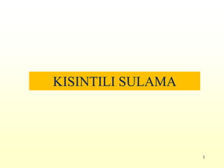 1
KISINTILI SULAMA
 