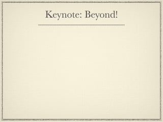 KIS keynote training