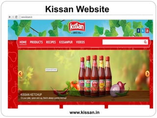 Kissan ketchup brand extension analysis | PPTX
