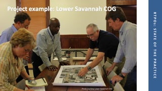 RTPOs:STATEOFTHEPRACTICE
Project example: Lower Savannah COG
Photo courtesy Lower Savannah COG
 