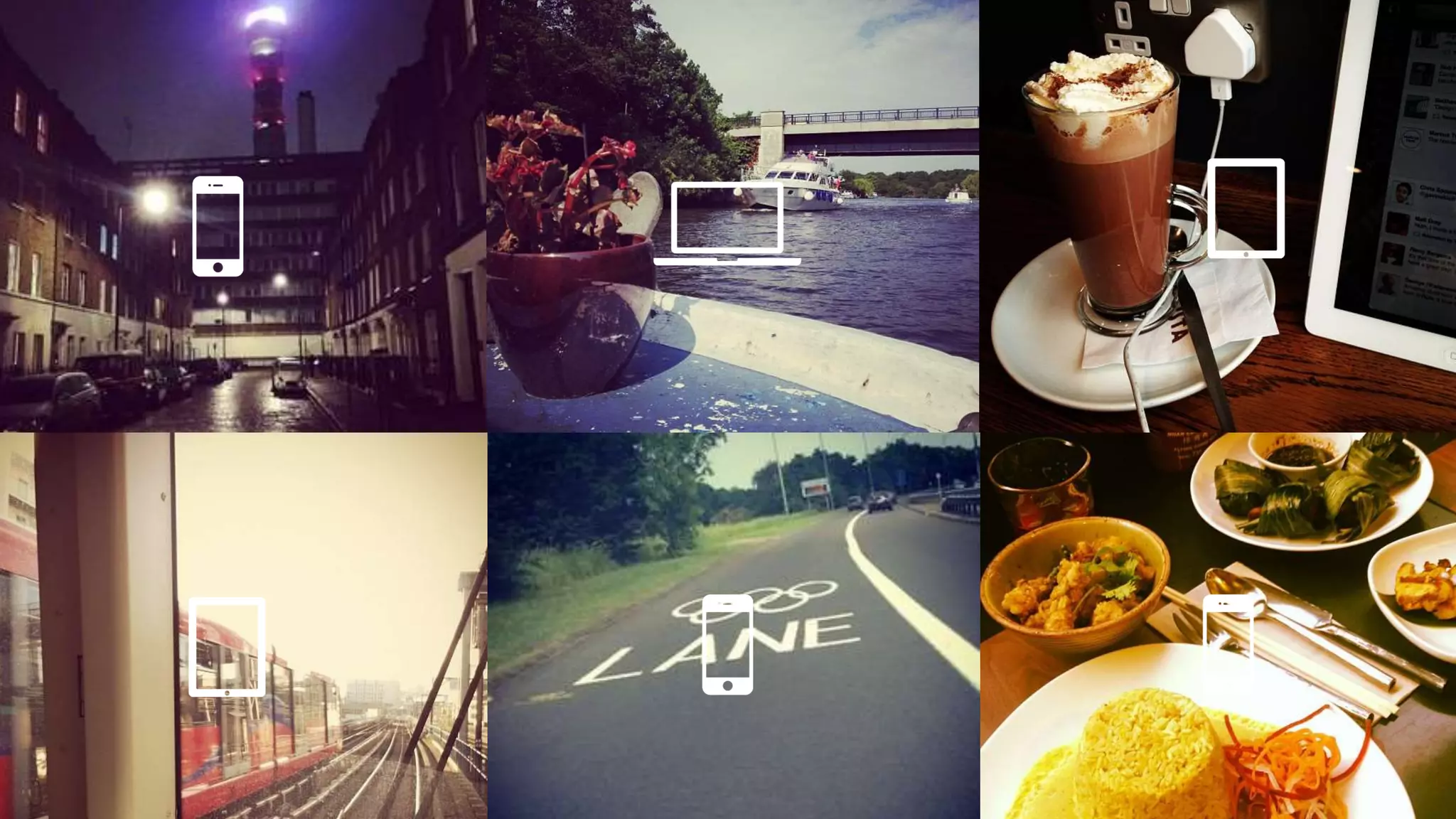 People open email everywhere.
 