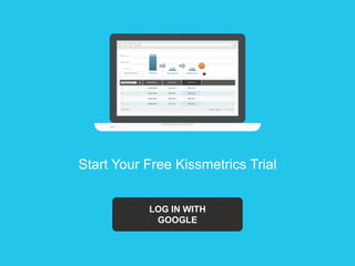 LOG IN WITH
GOOGLE
Start Your Free Kissmetrics Trial
 