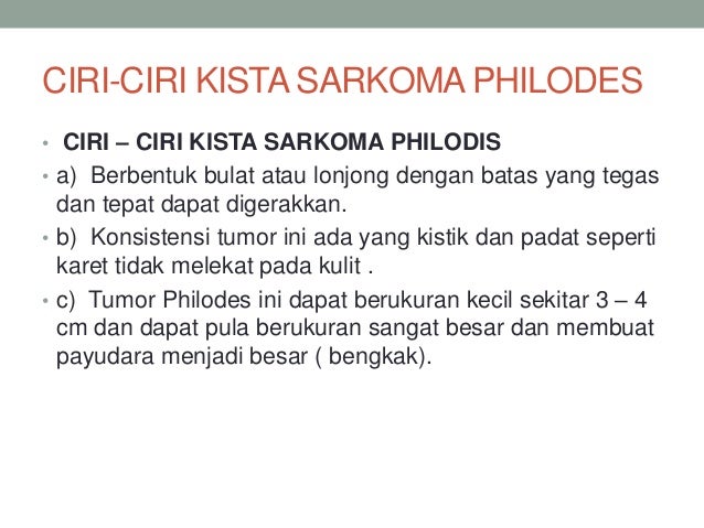 Kista Sarcoma Filodes Scribd Com Kista Sarcoma Filodes Scribd Com