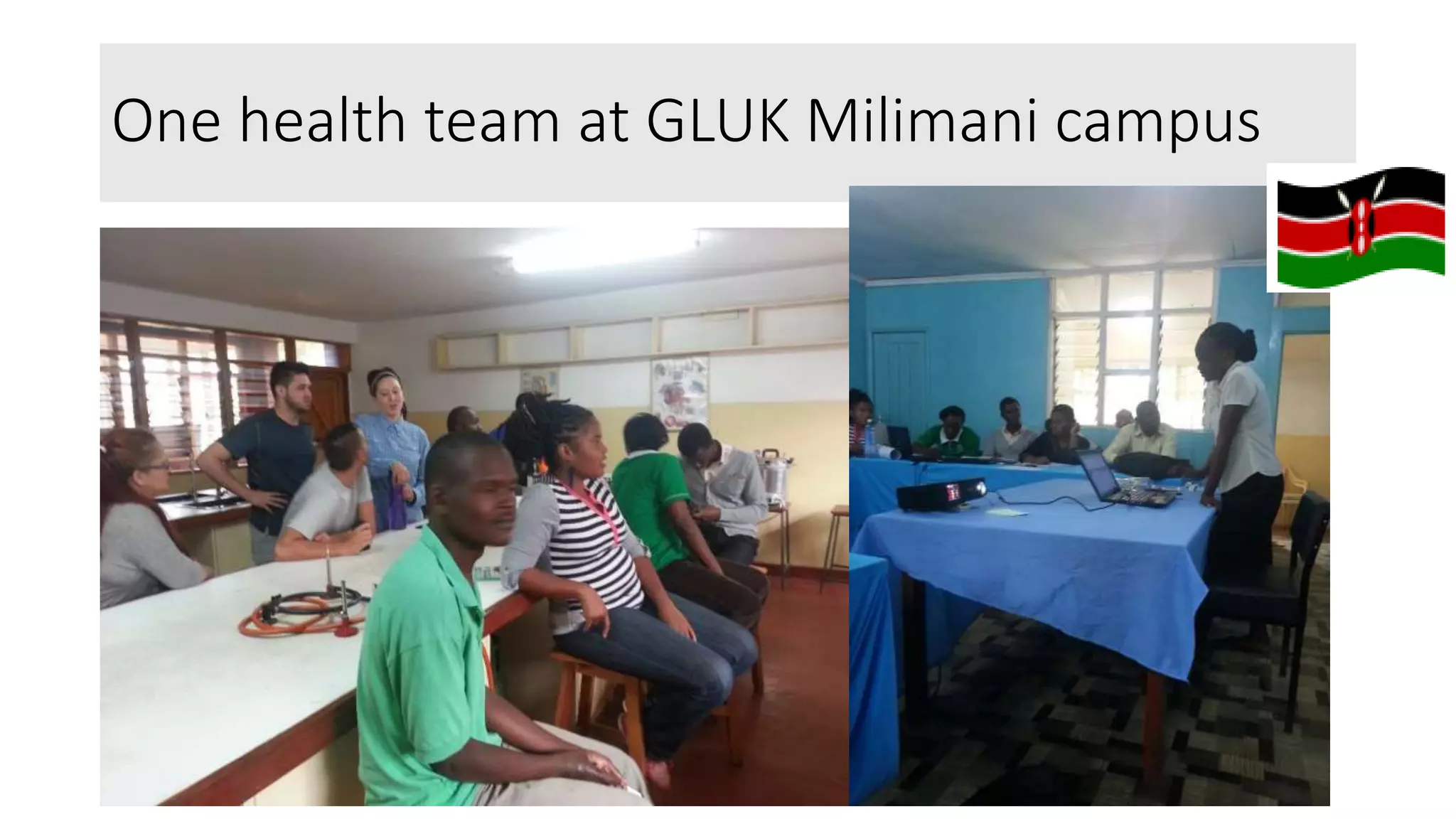 One health team at GLUK Milimani campus