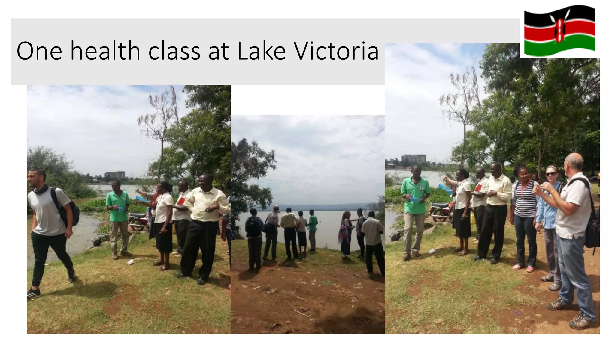 One health class at Lake Victoria