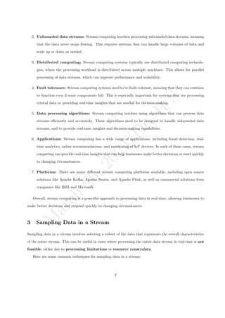 KIT-601 Lecture Notes-UNIT-3.pdf Mining Data Stream | PDF