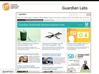 @JoePulizzi
Guardian Labs
 